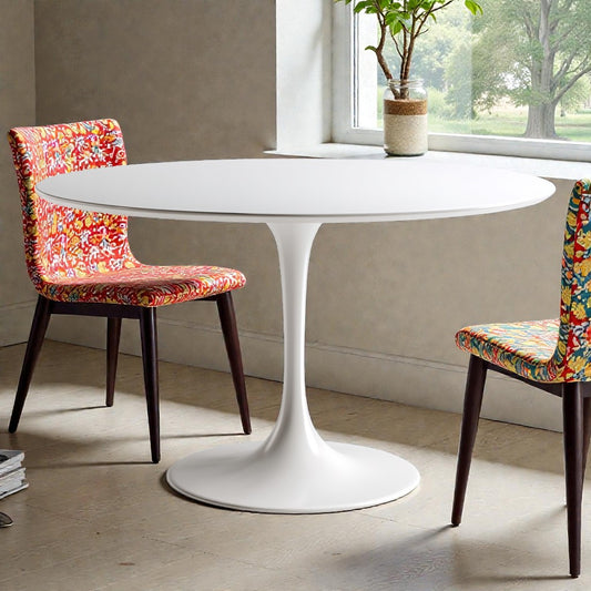 Modern Round Pedestal Dining Table
